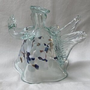 Kitras Canada Hand Blown SM Angel Handcrafted Art Glass